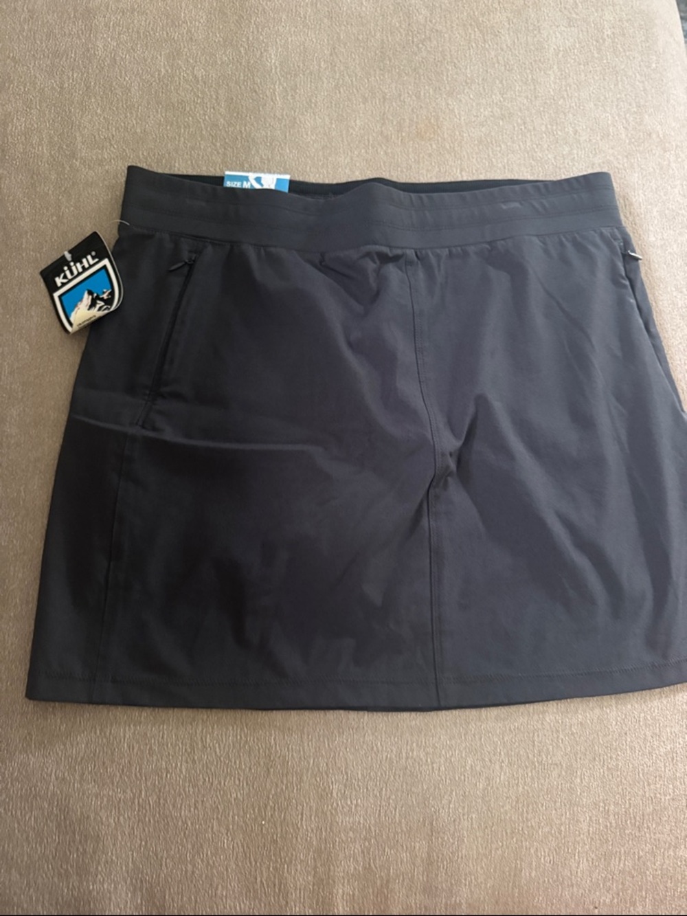 Women's Black Active Skort
